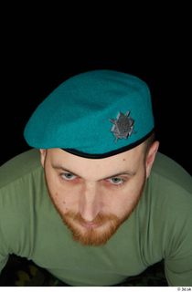 Victor army bearded beret cap head 0009.jpg